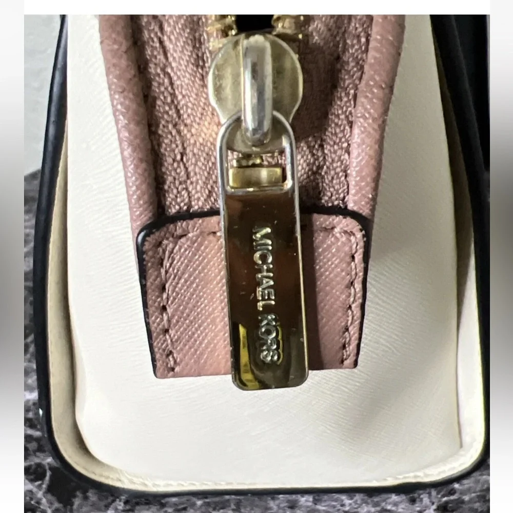 Michael Kors Medium Satchel Mauve/Beige